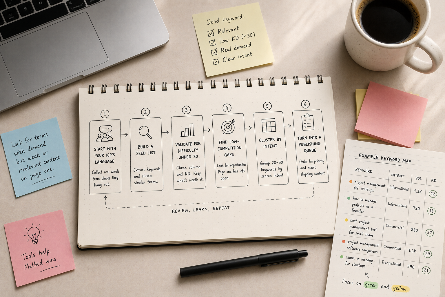 Keyword Research for Early-Stage Founders